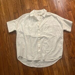 Never worn Madewell Collared Shirt